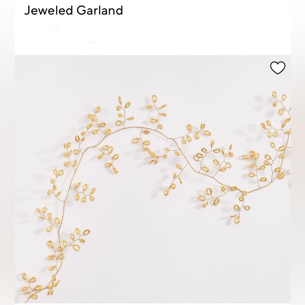 Pottery Barn jeweled garland - Picture 9 of 14